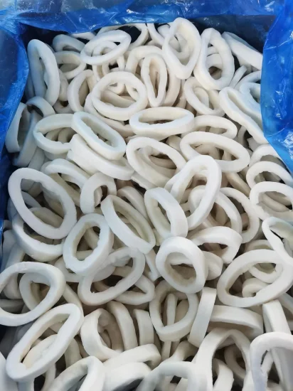 Frozen Squid Ring/Anillas De Pota/Illex Squid Rings/Todarodes Squid Rings/Gigas Squid Rings/Frozen Seafood